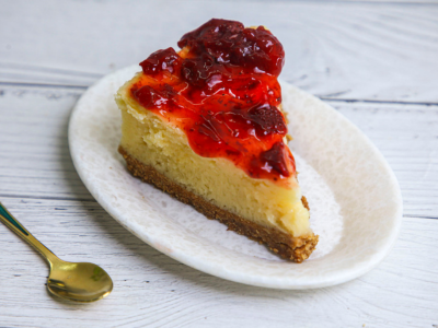 Strawberry Chilli Cheesecake (Cold Set)