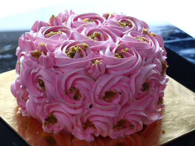 Persian Rosemilk Cake 